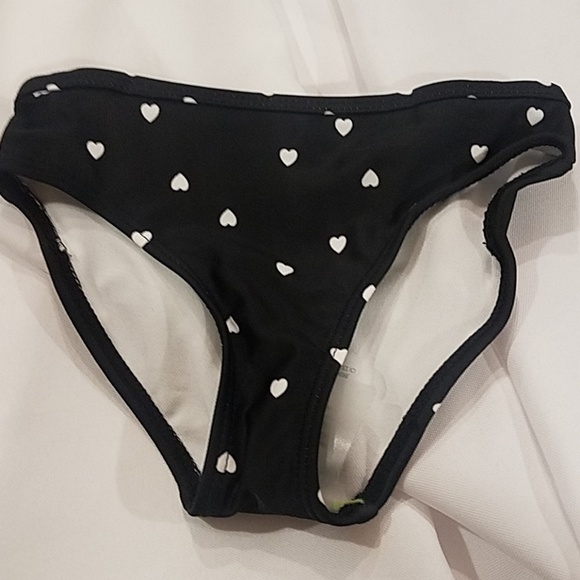 Carter's Girl's Baby Size 6 Months Swimsuit Rashguard Black White Bathing Suit - Picture 4 of 7